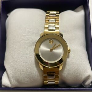 Movado Bold two tone watch